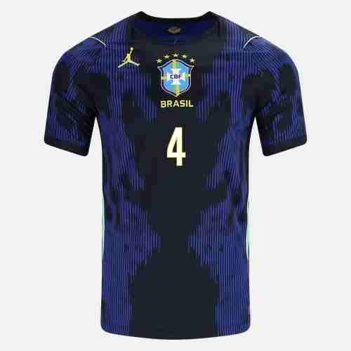 MARQUINHOS NO.4 Equipacion Brasil Segunda 2026-Versión Jugador_1 MARQUINHOS NO.4 Equipacion Brasil Segunda 2026-Versión Jugador_1