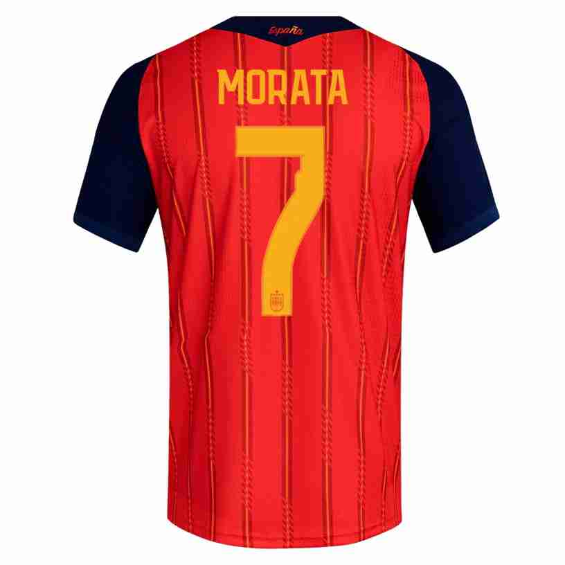 MORATA NO.7 Equipacion España Primera 2026-Versión Jugador MORATA NO.7 Equipacion España Primera 2026-Versión Jugador