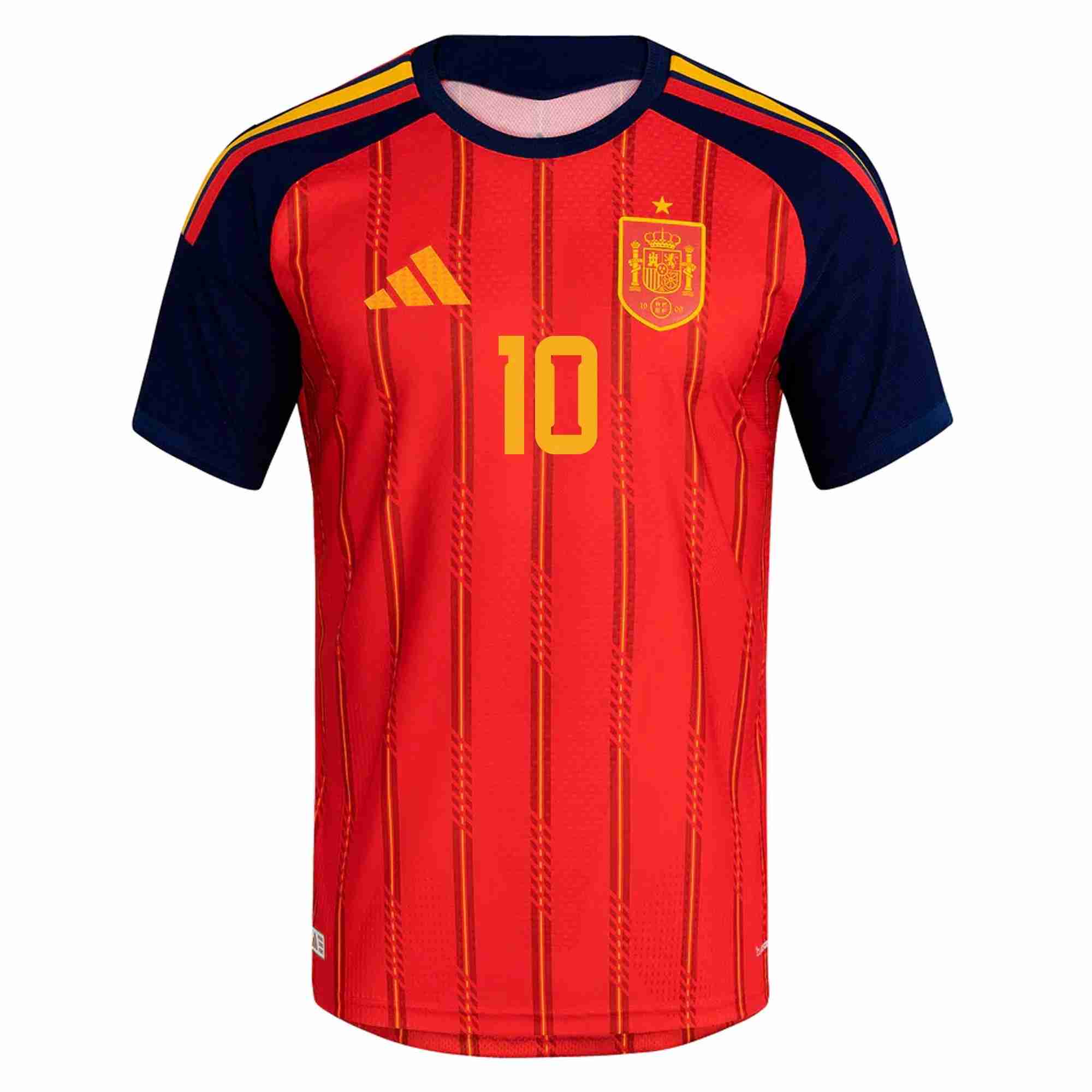 OLMO NO.10 Equipacion España Primera 2026-Versión Jugador_1 OLMO NO.10 SAMU Equipacion España Primera 2026-Versión Jugador_1