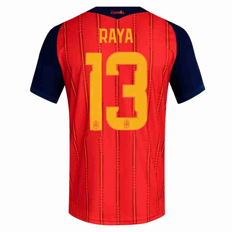 RAYA NO.13 Equipacion España Primera 2026-Versión Jugador RAYA NO.13 Equipacion España Primera 2026-Versión Jugador