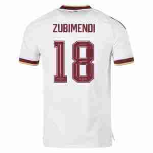 ZUBIMENDI NO.18 Equipacion España Segunda 2026-Versión Jugador